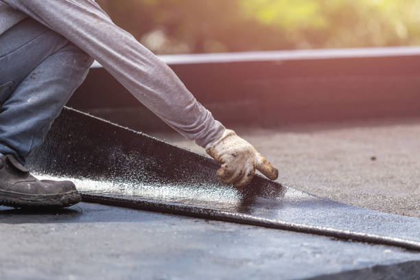 Professional Basement Waterproofing technician working in Camp Dennison, OH